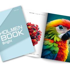 The paper is made from fresh fibres, a by‑product from sawmills and sustainable forestry, and is produced in a resource-efficient way at Holmen’s paper mills. Photo: Holmen