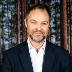 Toby Croucher, Chief Sustainability Officer at Stora Enso. Photo: Stora Enso