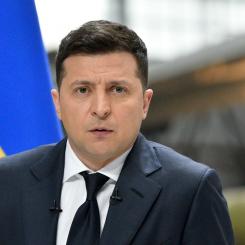 Vladimir Zelensky, president of Ukraine. Photo: Stringer