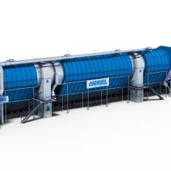 Andritz will supply a new debarking and chipping line with steam de-icing in the debarking drum to Nordic Paper Bäckhammar mill in Sweden. Photo: Andritz