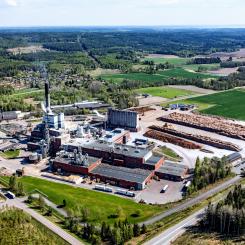 Bäckhammar mill. Nordic Paper enters into new financing agreement. Photo: Nordic Paper