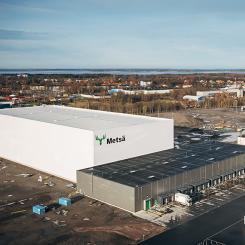 The Mariestad investment is one of the largest in the tissue business in Europe, consisting of the addition of a new paper machine and three new converting lines.  Photo: Metsä Tissue