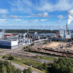 Billerud Gruvön mill. Photo: Billerud