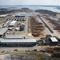 Braviken sawmill. Photo: Lars Hejdenberg/Holmen