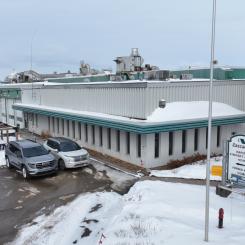 Papier Kingsey Falls uncoated recycled boxboard manufacturing plant. CNW Group/Cascades Inc