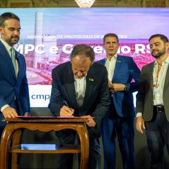 The new plant will have an annual production capacity of bleached short-fiber kraft pulp (BHKP) of up to 2.5 million tons. Photo: CMPC
