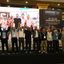 The event brought together key players from the paper, tissue, and pulp industries, gathering more than 195 participants from 110 companies across 27 countries. Photo: Paper One Show