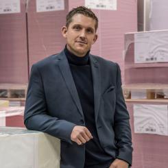 Jens Olson, CEO at Lessebo Paper. Photo: Lessebo Paper