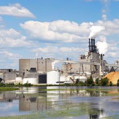 Escanaba mill. Photo: Billerud