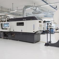 Dry Moulded Fibre production line used for industrial-scale fibre packaging. Photo: Future Materials Sweden