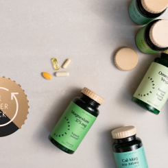 Blue Ocean Closures is a Swedish sustainability start-up, transforming the packaging industry through the design and manufacture of fibre-based screw caps and lids. Photo: Blue Ocean Closures