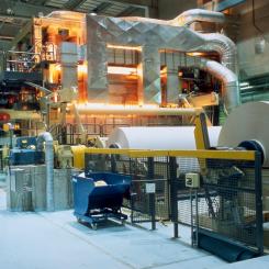 ABB's motors and drives are used across the pulp and paper industry. Image: ABB
