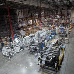 SunDance added an additional pouching machine to its flexible packaging department. Photo: SunDance