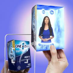 Hologram concierge provides information, facilitates sales, says Immertia. Photo: Immertia