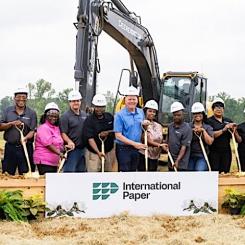 According to International Paper, the new facility will improve operational reliability, enhance product quality, and create a more cost-efficient manufacturing platform. Photo: International Paper