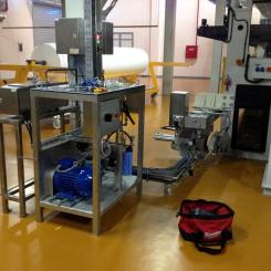 Power Cleaner auxiliary equipment: pump, heater & water recycling. Photo: ProJet