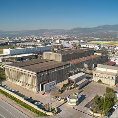 Aerial view of the mill. Image courtesy: Levent Kâğıt