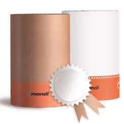 Machine glazed paper. Photo: Mondi