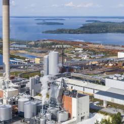 Metsä Fibre’s pulp mill in Joutseno, Lappeenranta, Finland. Photo: Metsä Group.