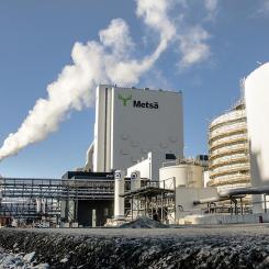Metsä Fibre will modernise the cooking system at its Kemi bioproduct mill together with Andritz to improve efficiency, raw material flexibility and production reliability. Photo: Metsä Fibre