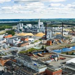 Metsä Fibre’s bioproduct mill in Äänekoski serves as the driving force for a growing industrial ecosystem. Photo: Metsä Group