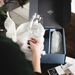 Mondi develops bespoke packaging for Zwiesel Glas's ‘Handmade’ collection, reflecting the high standards of craftsmanship and quality. Photo: Mondi