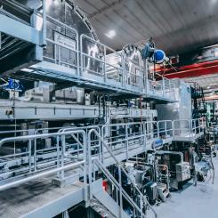 The Simpele paperboard mill in Finland. Photo: Sami Valkeala / Valkea Visuals