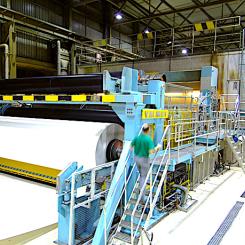 Papermaking in the UK. Photo: Confederation of (British) Paper Industries (CPI).