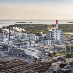 The project is funded through the Industrial Leap, which is part of the EU Recovery and Resilience Facility (RRF) and Next Generation EU. The Industrial Leap is a government initiative run by the Swedish Energy Agency. Photo: Per Pixel/Södra