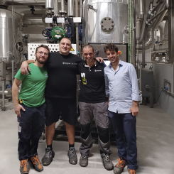 Confalone and Toscotec’s teams at Cartiera Confalone in Montoro, Italy. Photo: Toscotec