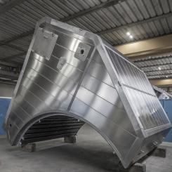 PrimeDry Hood HT manufacturing at Andritz Novimpianti. Photo: Andritz