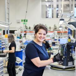 The premises is equipped with a fully operational lab. Photo: ABB