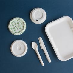 Dry molded fibre packages. Photo: PulPac