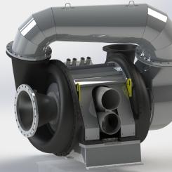 RunEco vacuum system is developed specially to take into account the challenges and demands related to the dewatering and runnability of paper machines. Photo: Runtech Systems