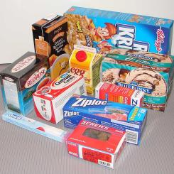 Variety of cartons. AI can improve logistics and packing by reducing human error and optimising space in each package. Photo: Wikimedia Commons, credit: R L Sheehan.