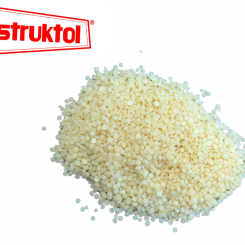 Engineered with low chloride content and a low-dust formulation, RP 17 and RP 53 offer safer and cleaner handling in manufacturing, while their effectiveness at low loading levels minimizes costs and supports leaner formulations. RP 53 also targets difficult odor compounds including mercaptans, amines, and phosphites, and features VOC absorption properties that meet tough environmental regulations, according to Struktol. Photo: Struktol Company of America