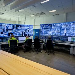 Th Metsä Fibre Rauma control room. Photo: Metsä Group