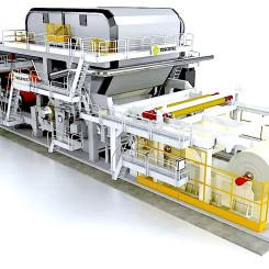 Toscotec Tissue machine. Image: Toscotec