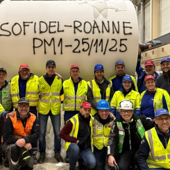 This comprehensive rebuild features a range of new sections across the tissue machine. Key technological installations in the dry sections include a new TT SYD Steel Yankee Dryer paired with the innovative TT NextPress shoe press. This combination optimizes dewatering to increase post press dryness and preserve paper bulk, not only enhancing final product quality but also reducing energy consumption.  Photo: Toscotec