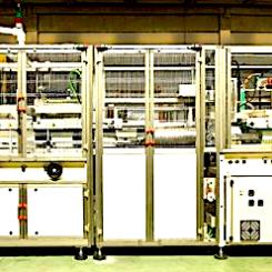 The equipment supplied to Al Mulla is capable of managing single, double, or triple rolls at a rate of seventy rolls per minute for individual packs and one hundred and twenty rolls per minute for double packs, depending on the size and quantity of the products. Photo: Microline Group