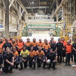 Picture from the start-up day. Photo: Toscotec