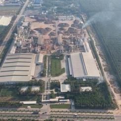VRG Dongwha’s MDF plant located in Minh Hung, Vietnam. The plant has a total annual capacity of 700,000 m3 MDF. Photo: Valmet