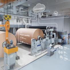 Voith's services are designed to provide optimal maintenance for machines and processes, ensuring that production runs smoothly and uses resources efficiently. Both reactive and preventive measures maximize the lifespan of the machines. Photo: Voith